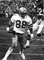 Drew Pearson fngt den Hail Mary Pa