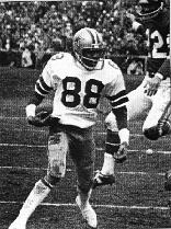 Drew Pearson fngt den Hail Mary Pa